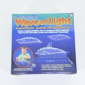 Can You Imagine Wave of Light Animatronic Marine Life Building Set NIB 2007